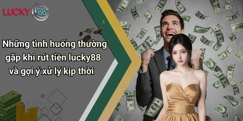 Những tình huống thường gặp khi rút tiền lucky88 và gợi ý xử lý kịp thời